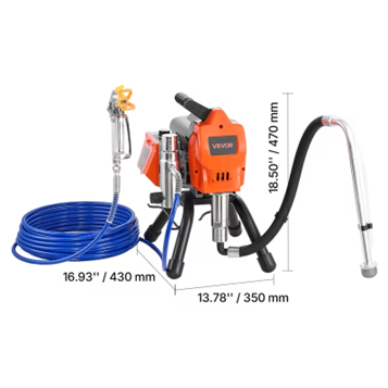 VEVOR 1500W sprayer – SL configuration